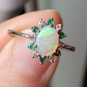 Opal Ring 14kt